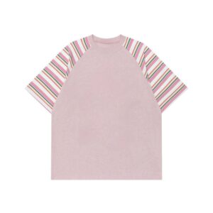Contrast Color Patchwork T-Shirt
